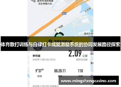 体育散打训练与自律打卡成就激励系统的协同发展路径探索